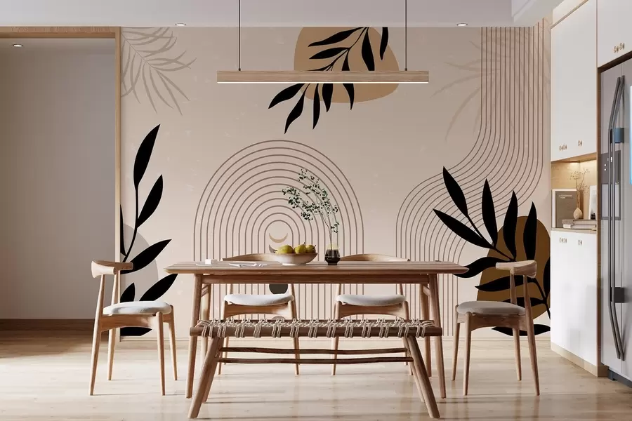 Фототапет Абстрактно с растения w04745