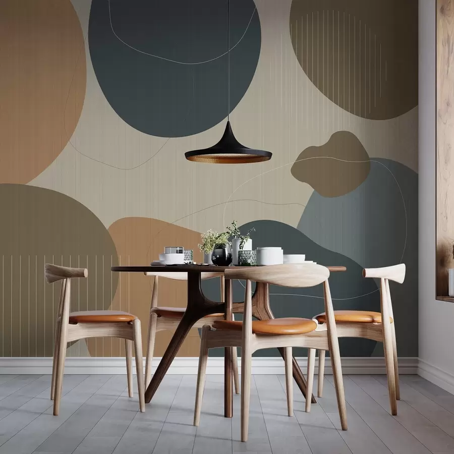 Фототапет Абстрактни кръгове w04759v1