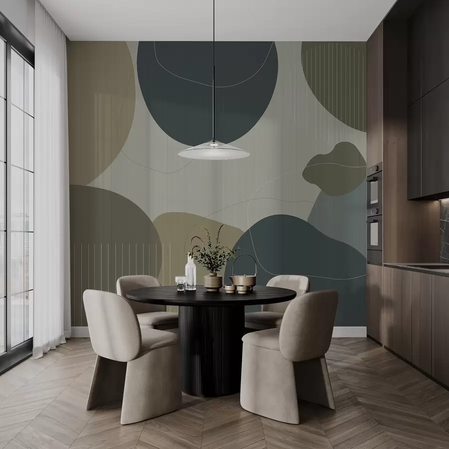 Фототапет Абстрактни кръгове w04759v2