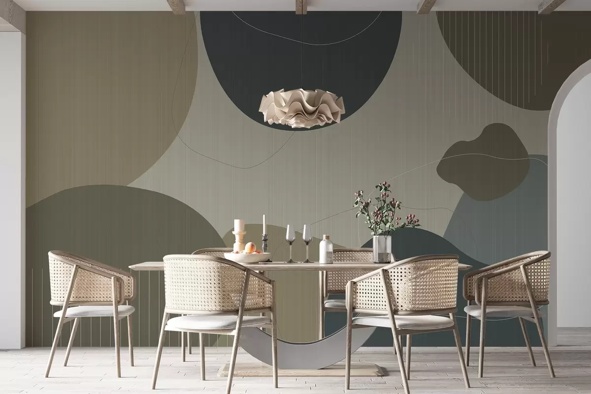 Фототапет Абстрактни кръгове w04759v2