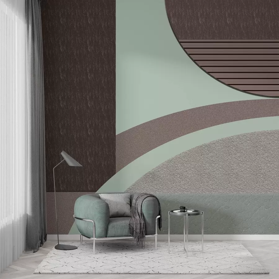 Фототапет абстрактна текстурирана геометрия  w04631