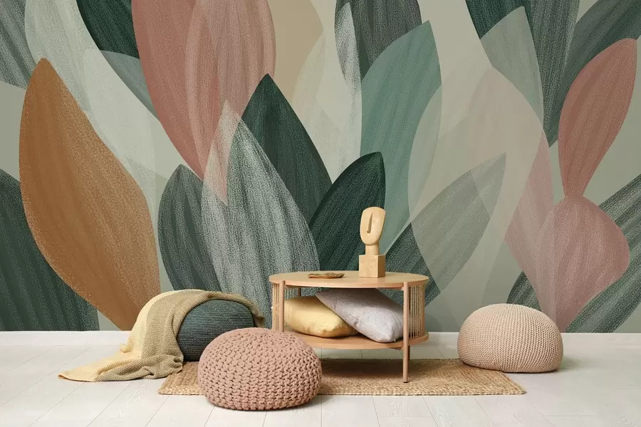 Фототапет фантазия листа  w04757