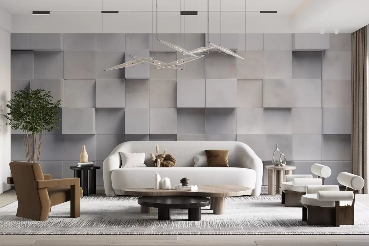 Фототапет Квадратни блокове w04806