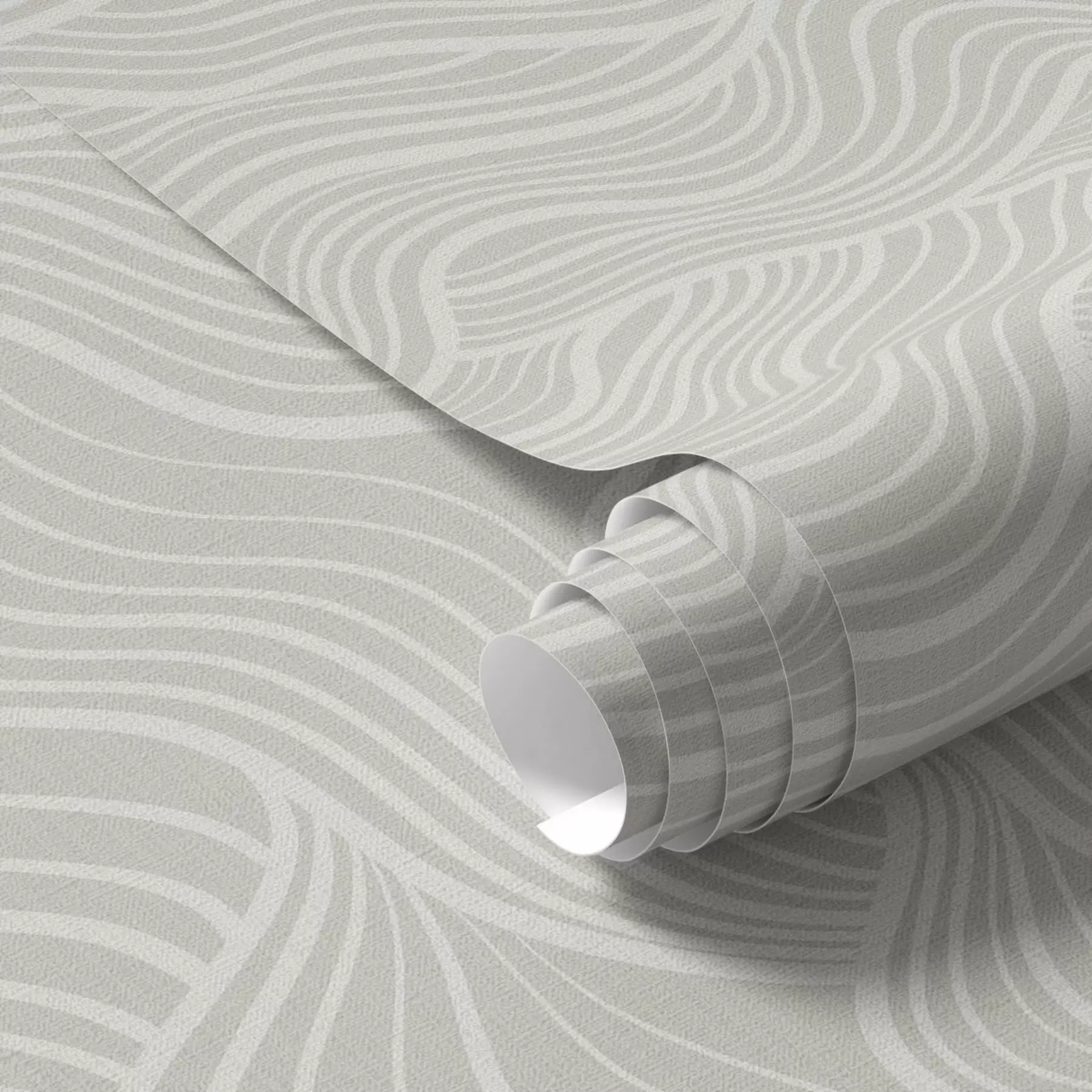 Фототапет Вълни на сиво-маслинено фоново с текстура на плат a00681