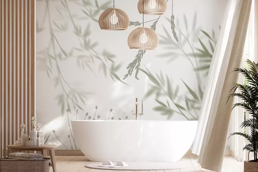 Фототапет Силуети на листа w04850