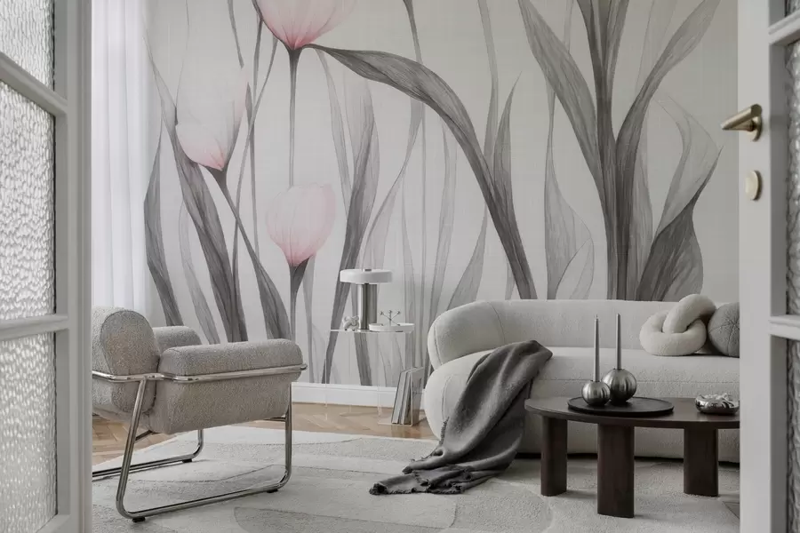 Фототапет Крехки прозрачни лалета w04831v1