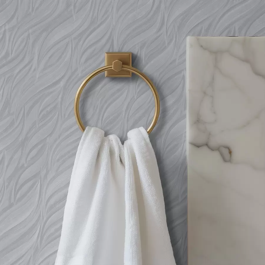 Фототапет Текстурирани вълни с четка, хладно синьо-сиво a00688v3