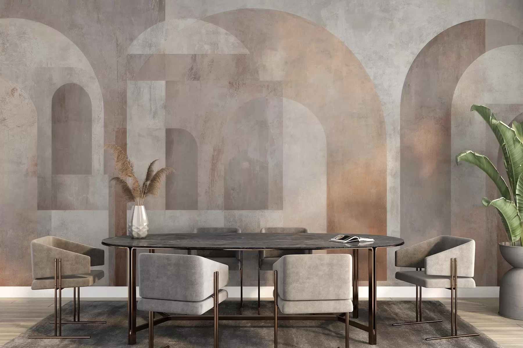 Фототапет Цветни клонки w04855