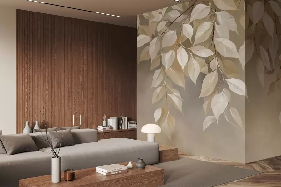 Фототапет Клонче от кервел с листа w04899