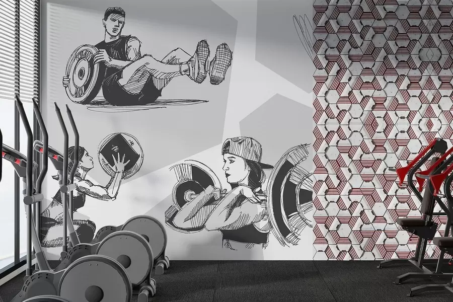 Фототапет Спортисти w04909v2