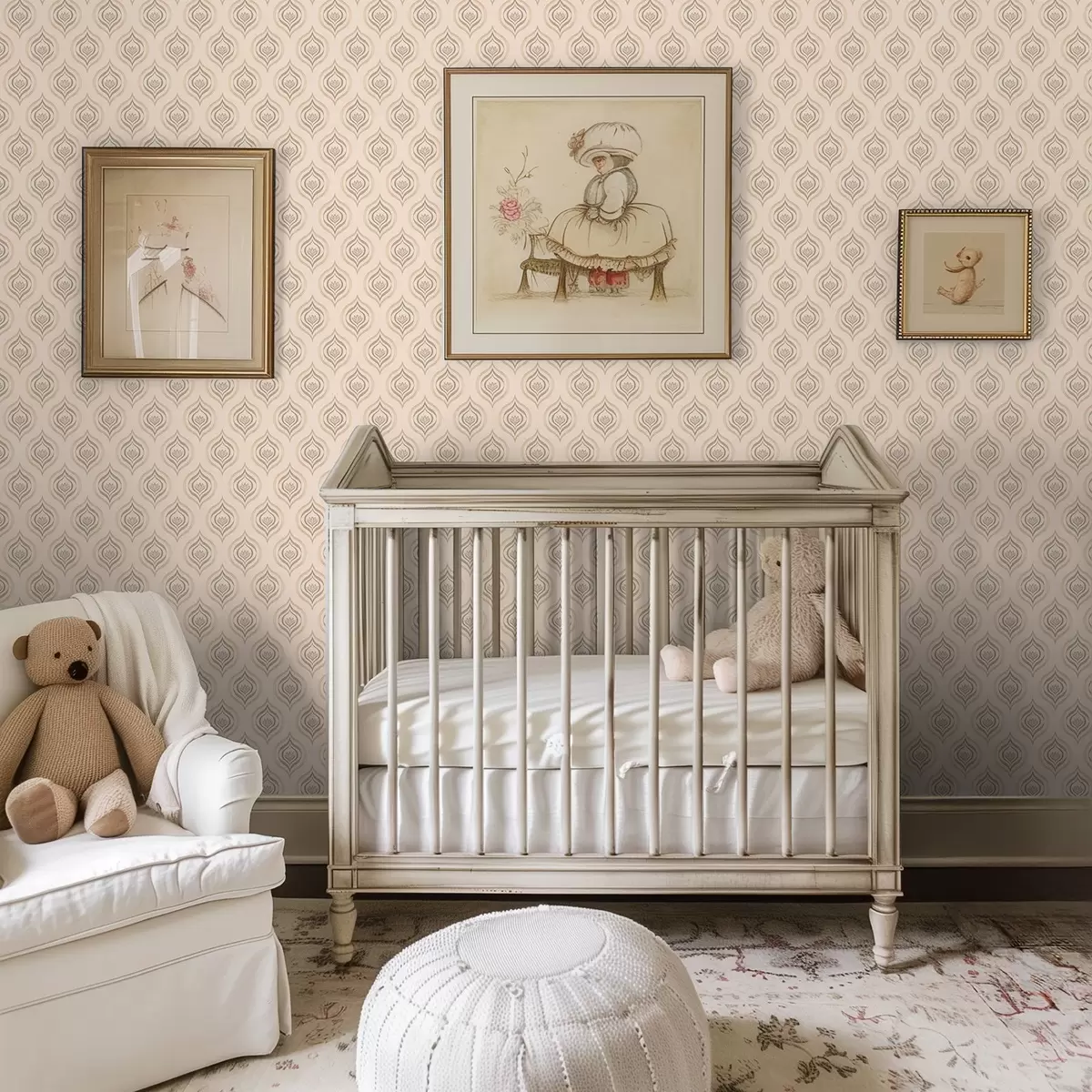 Тапети Мотиви от прахообразни капчици с цвете на топъл фон a00977v2