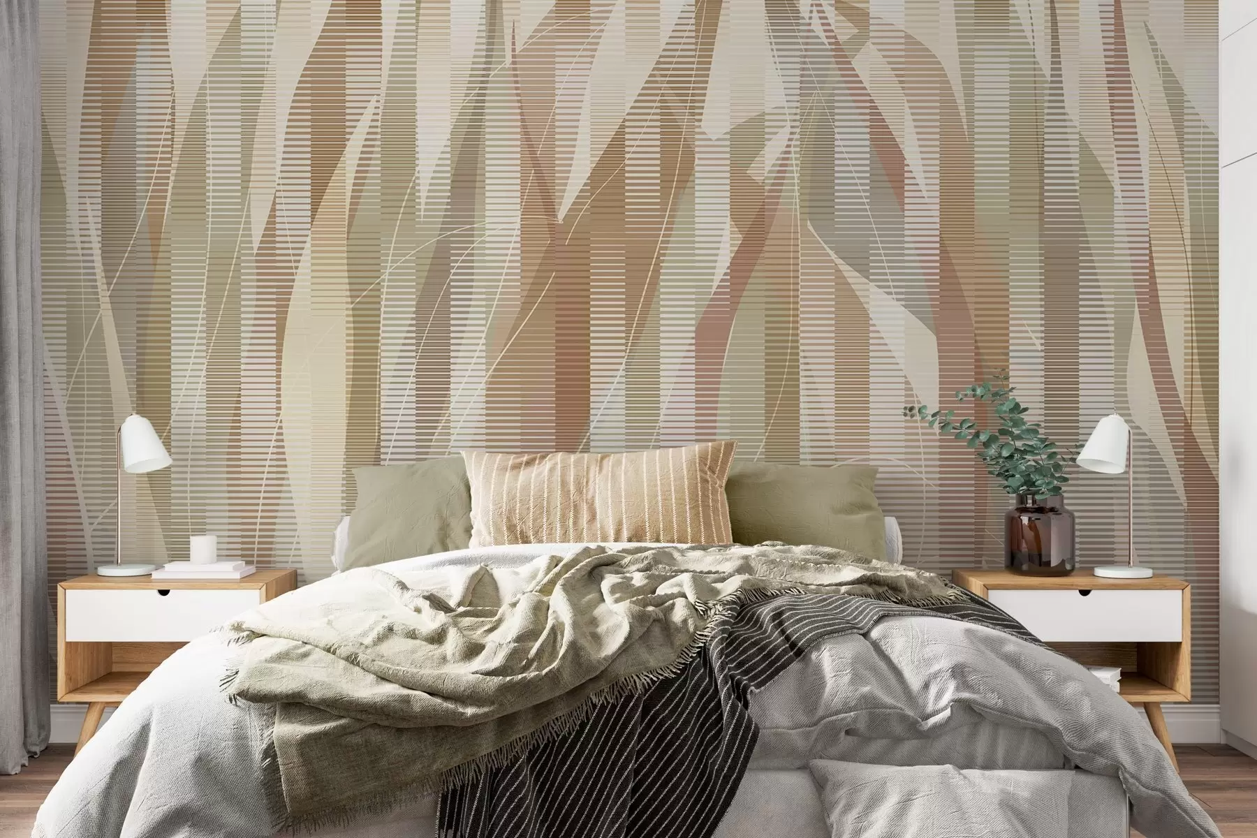 Фототапет Преплитащи се елементи w04945