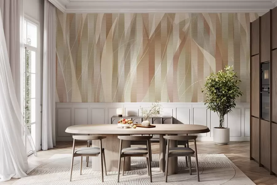 Фототапет Преплитащи се елементи w04945