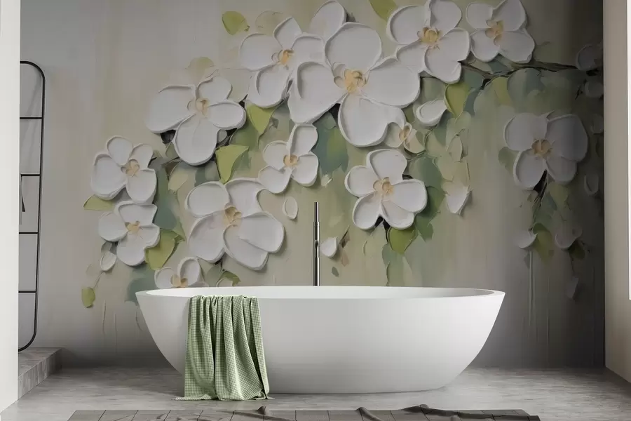 Фототапет Клонче с цветя w04978