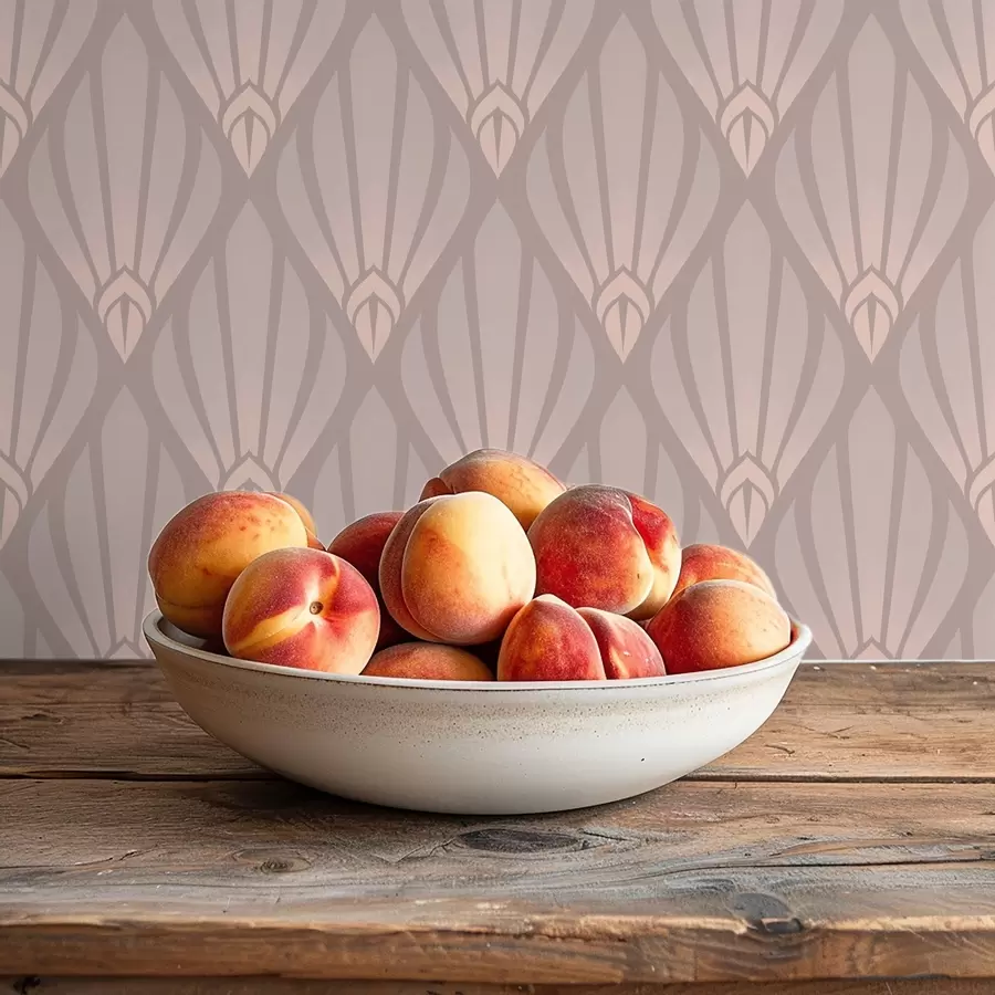 Фототапет Прахнасто бежово Арт Деко с меки ветрила a01064v1