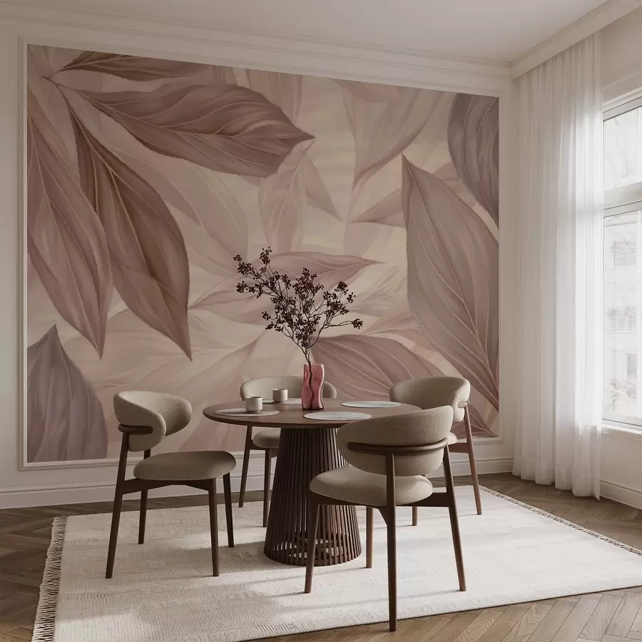 Фототапет Абстрактни нежни листа w04969v1