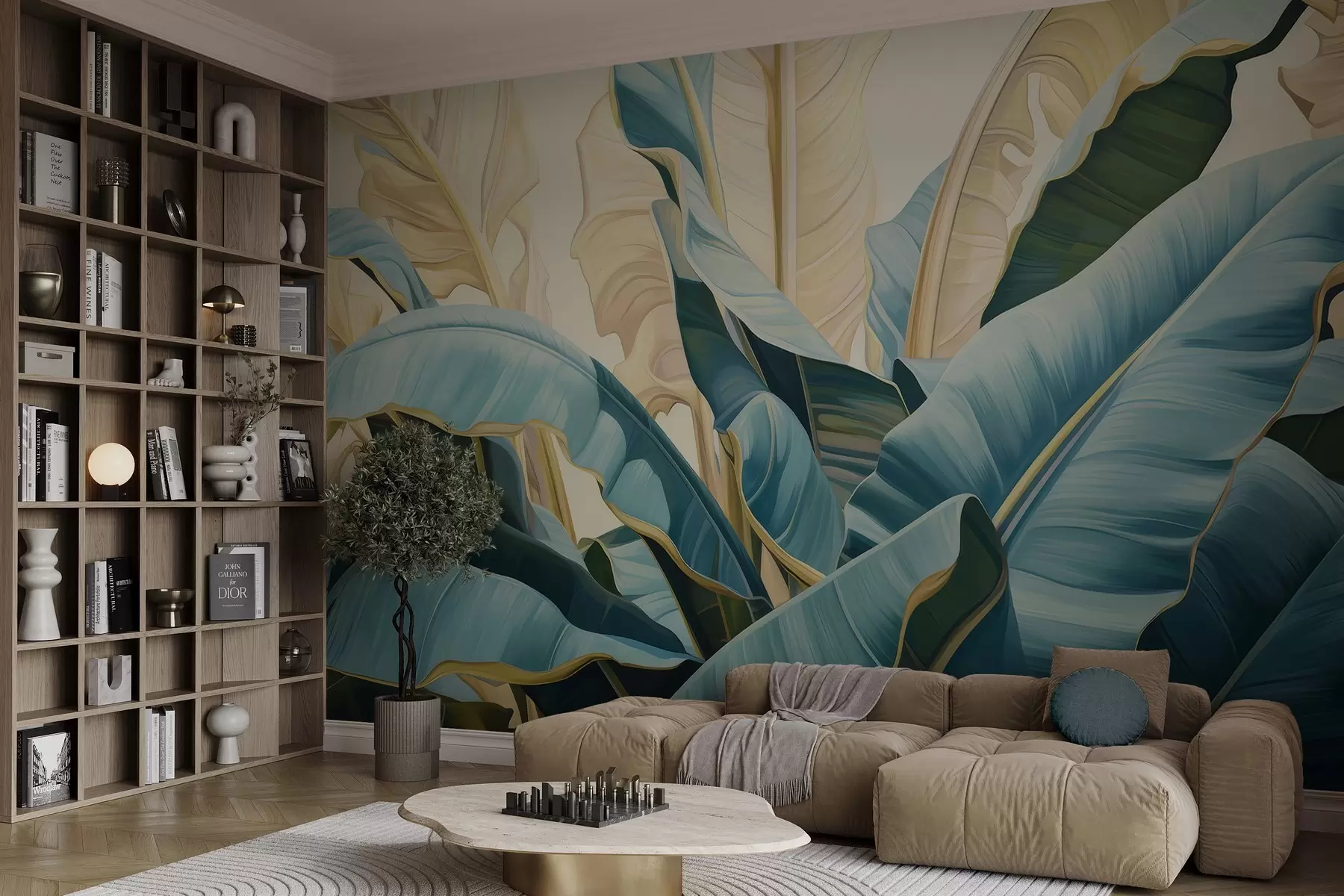 Фототапет Големи бананови листа w05005