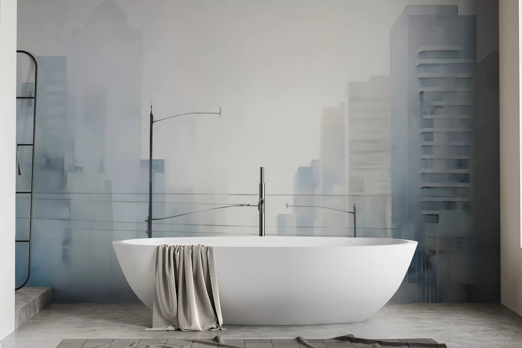 Фототапет Абстрактен град w05074