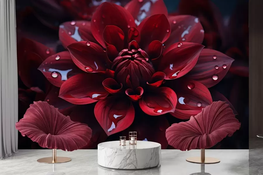 Фототапет Сочна хризантема w05057