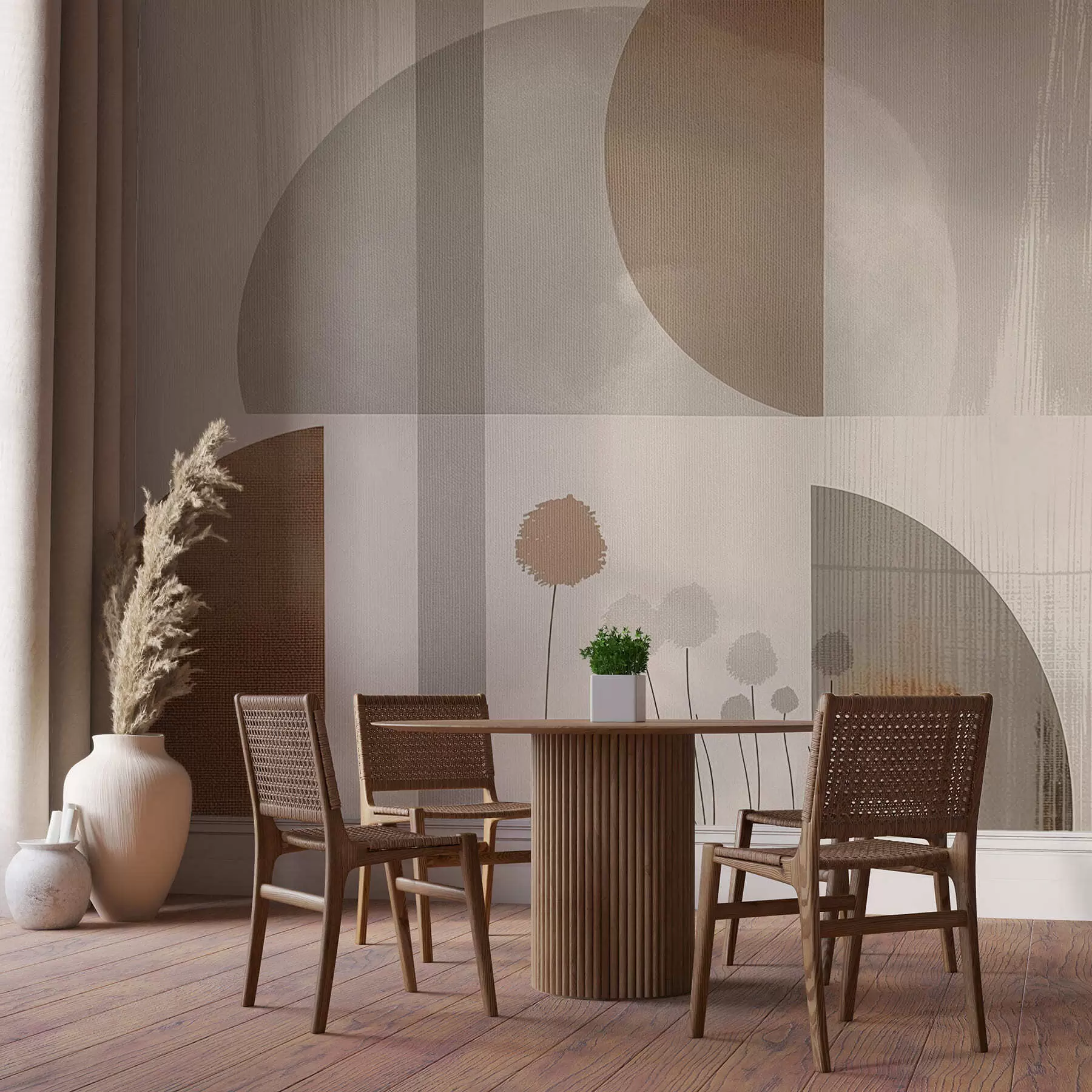 Фототапет Цветя и текстура w09627