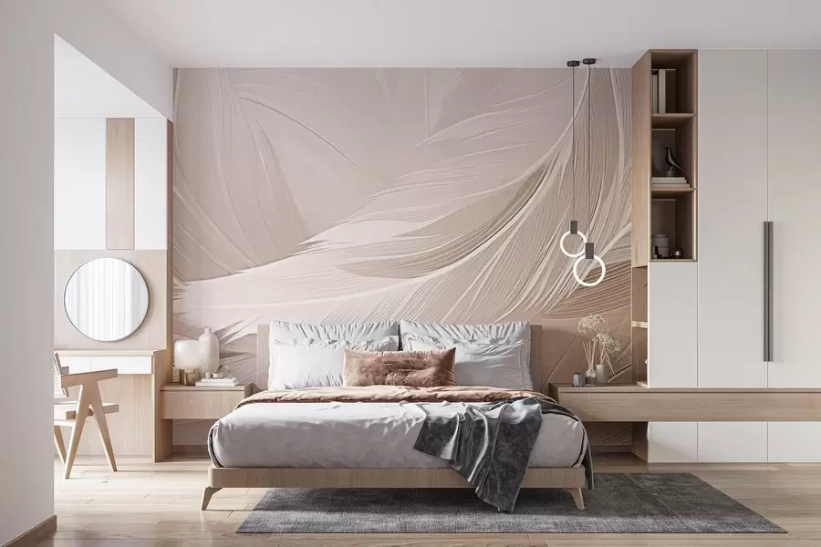 Фототапет пера w05104