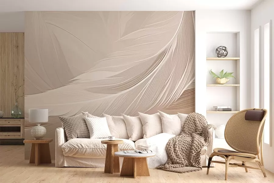 Фототапет пера w05104