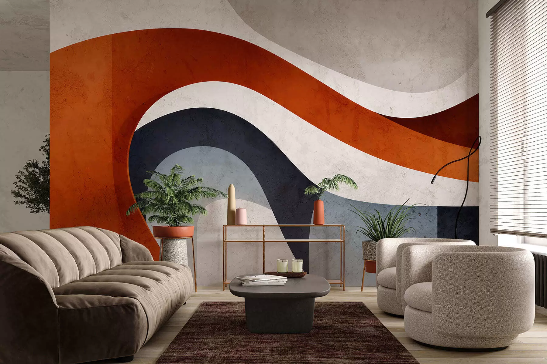 Фототапет Геометрично пространство w05169