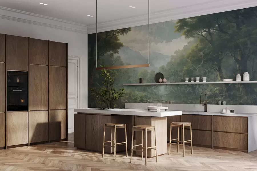 Фототапет Тишина в гората w05171