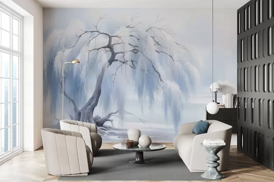 Фототапет Буйно оцветено дърво w05179