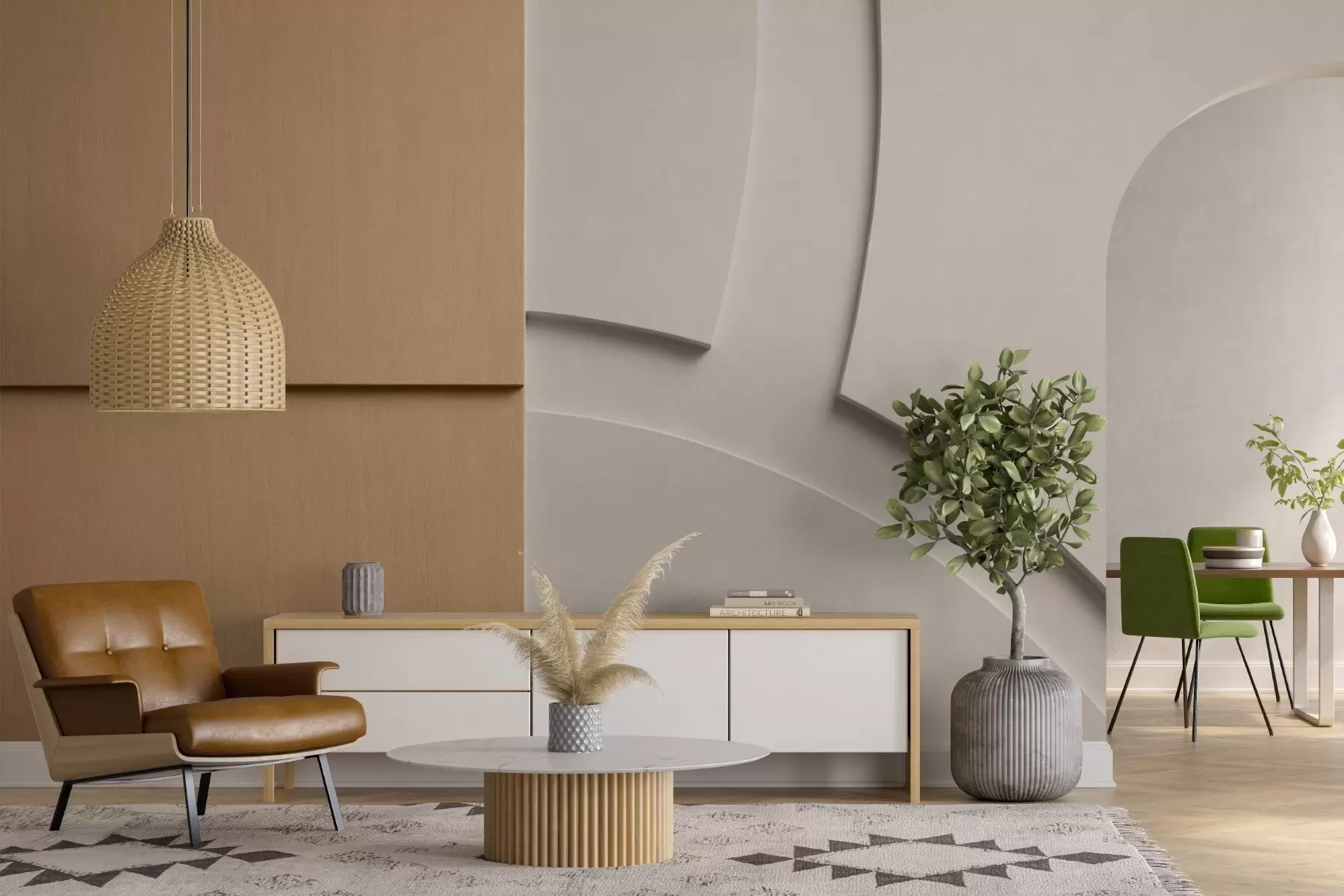 Фототапет Абстрактна композиция w05205