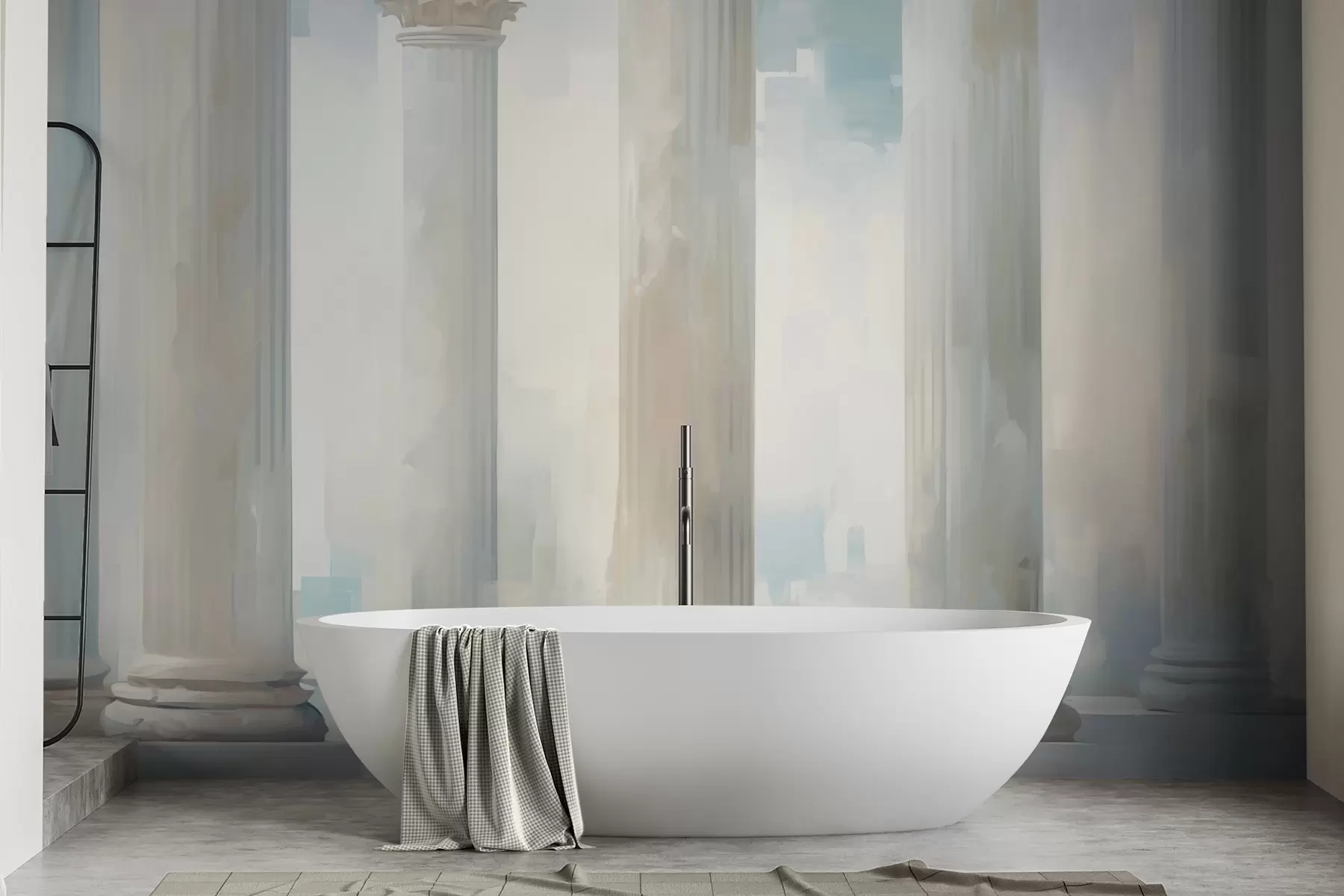 Фототапет Имитация на колони от живопис w05228