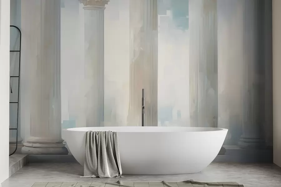 Фототапет Имитация на колони от живопис w05228