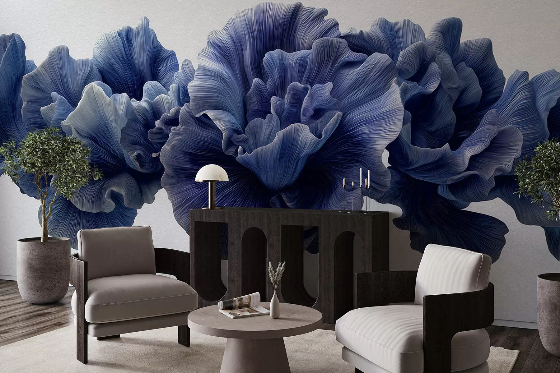 Фототапет Луксозни извивки на венчелистчетата w05249