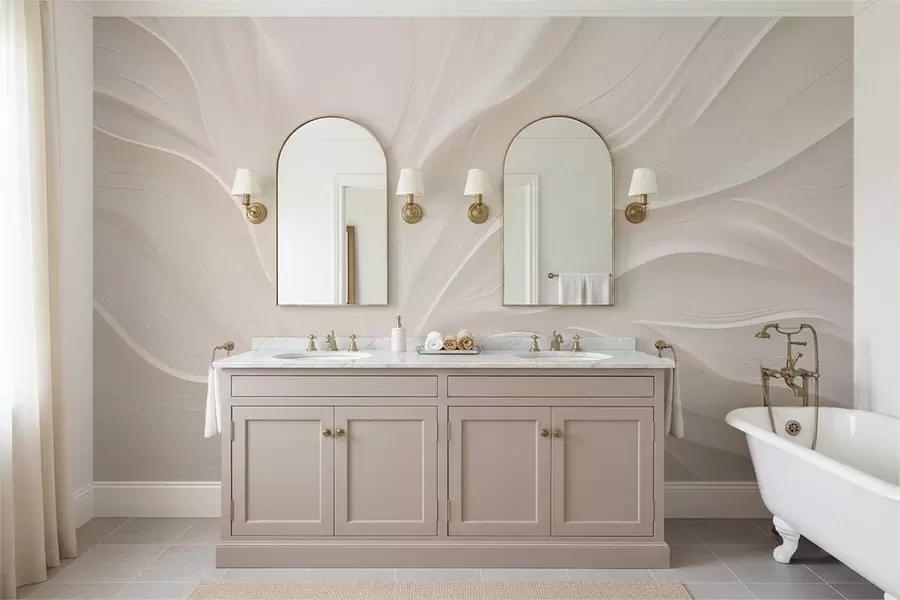 Фототапет Деликатни прозрачни листа на клон w05267