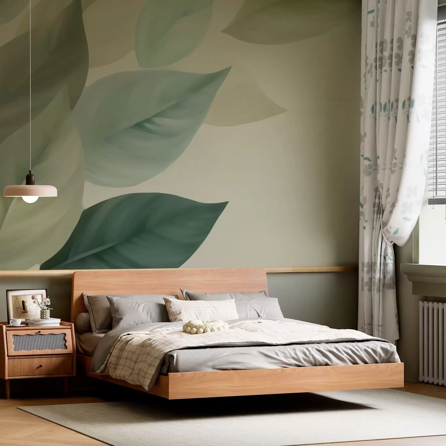 Фототапет Големи листа w05107