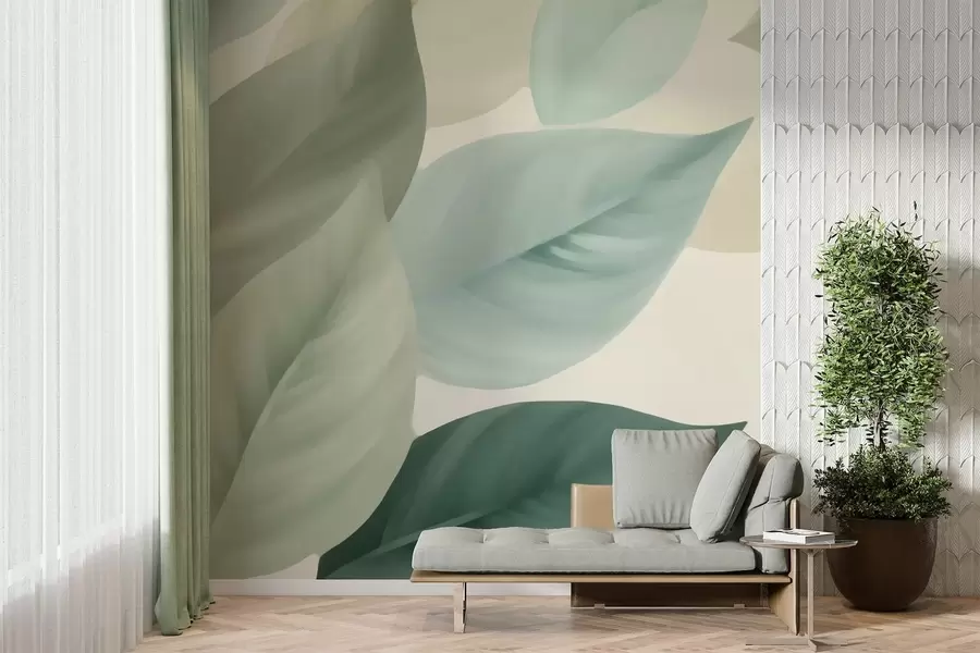 Фототапет Големи листа w05107