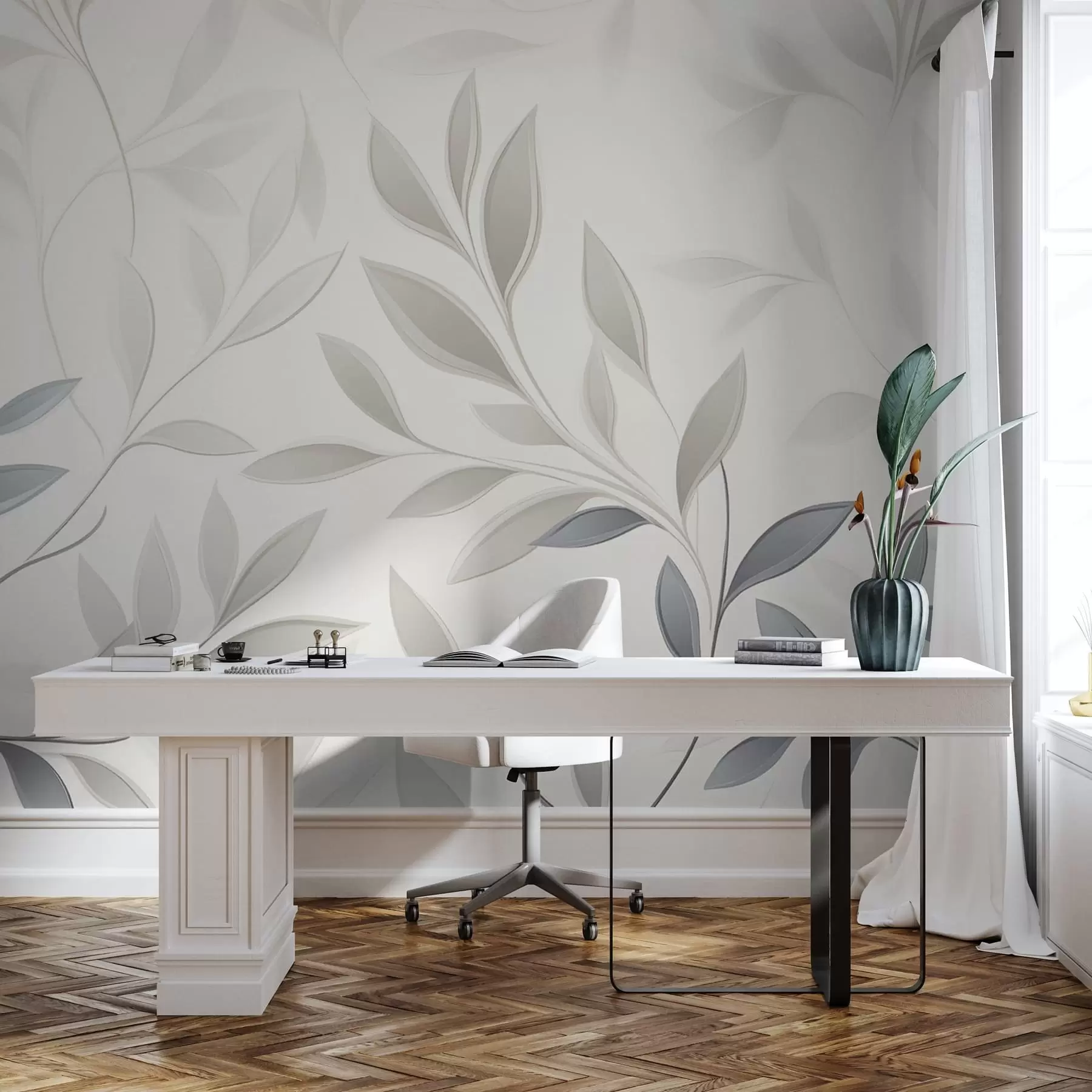 Фототапет Тихо сред листата w05279