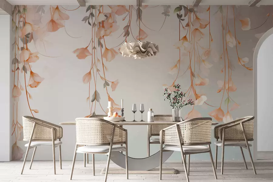 Фототапет Висящи цветя w05344