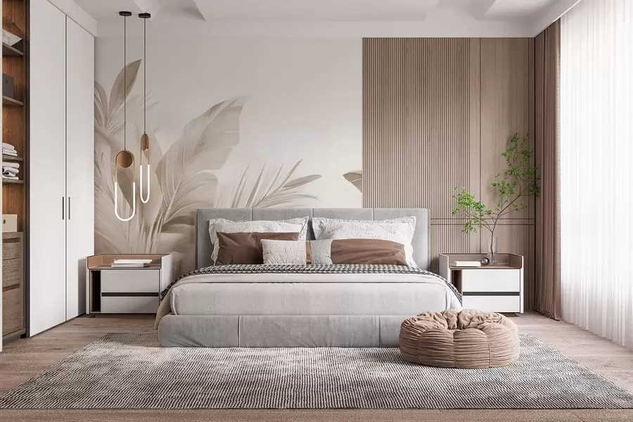 Фототапет Бананови листа, дълги листа w05377