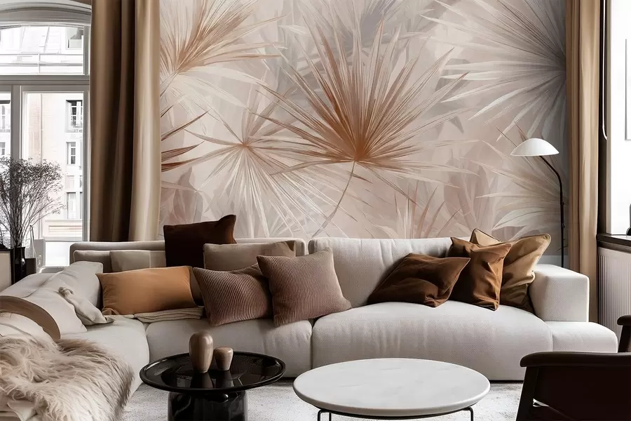 Фототапет Брагеа, заострени листа w05405