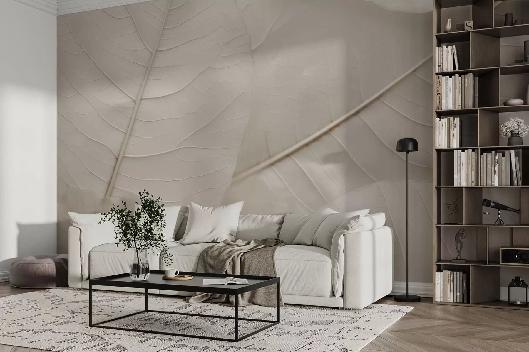 Фототапет Елегантно листо w05328