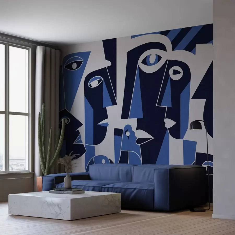 Фототапет Лица в африкански стил w05446v1