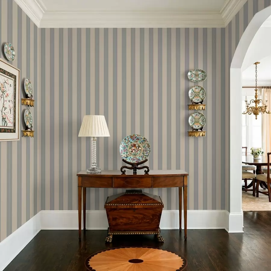 Фототапет Сиви и бежови вертикални ивици a01181