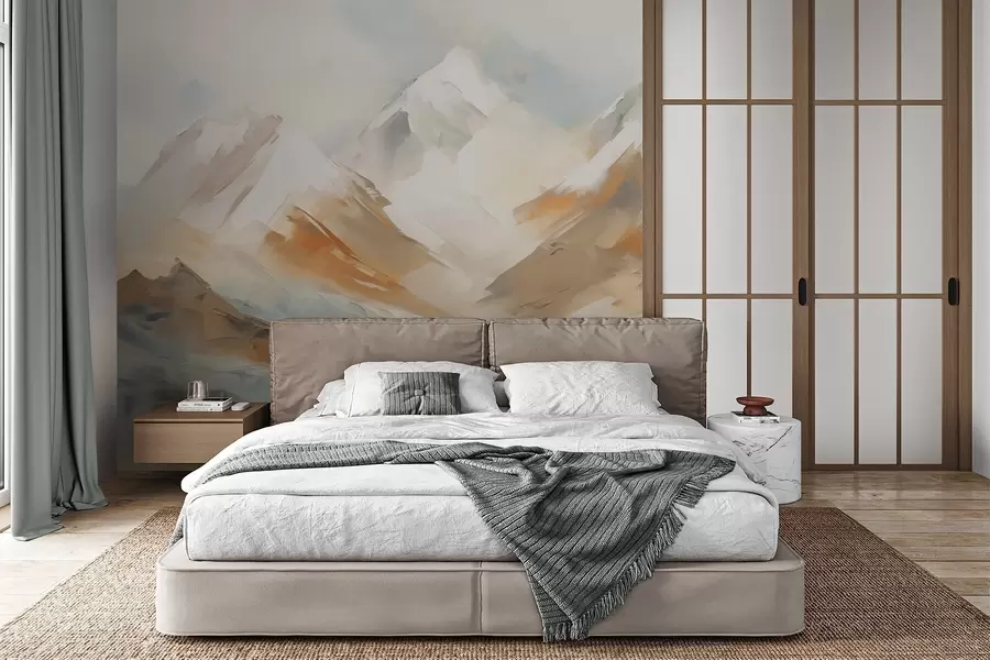 Фототапет Планини, картина в стил имитация w05904