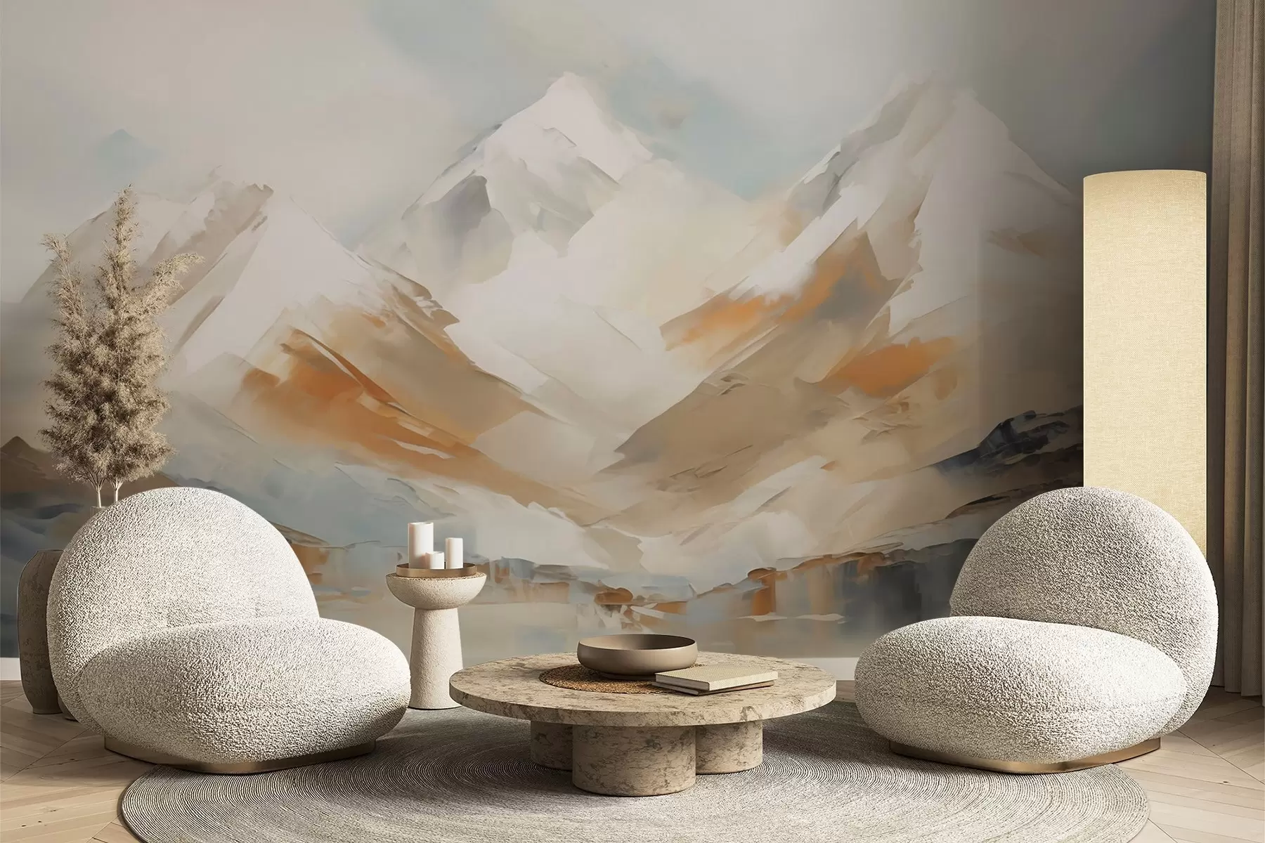 Фототапет Планини, картина в стил имитация w05904