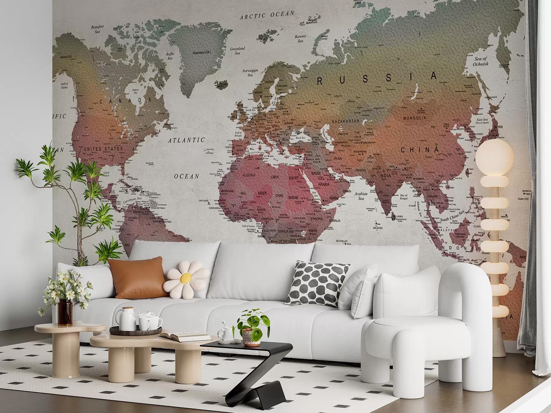 Фототапет Браун, световен екорегион u64316