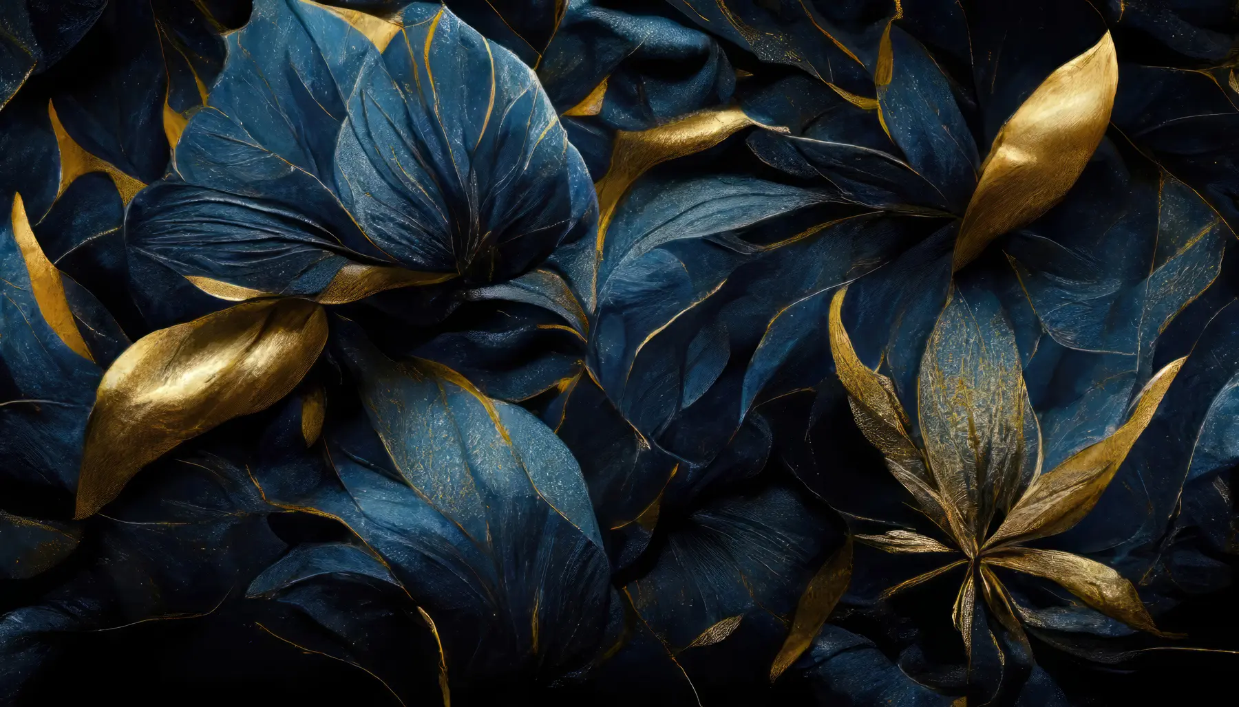 Фототапет Сини кралски цветя u74140