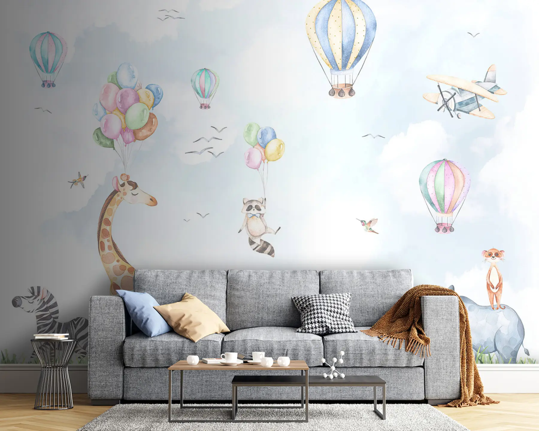 Фототапет Животните във въздушното шоу u59757v2