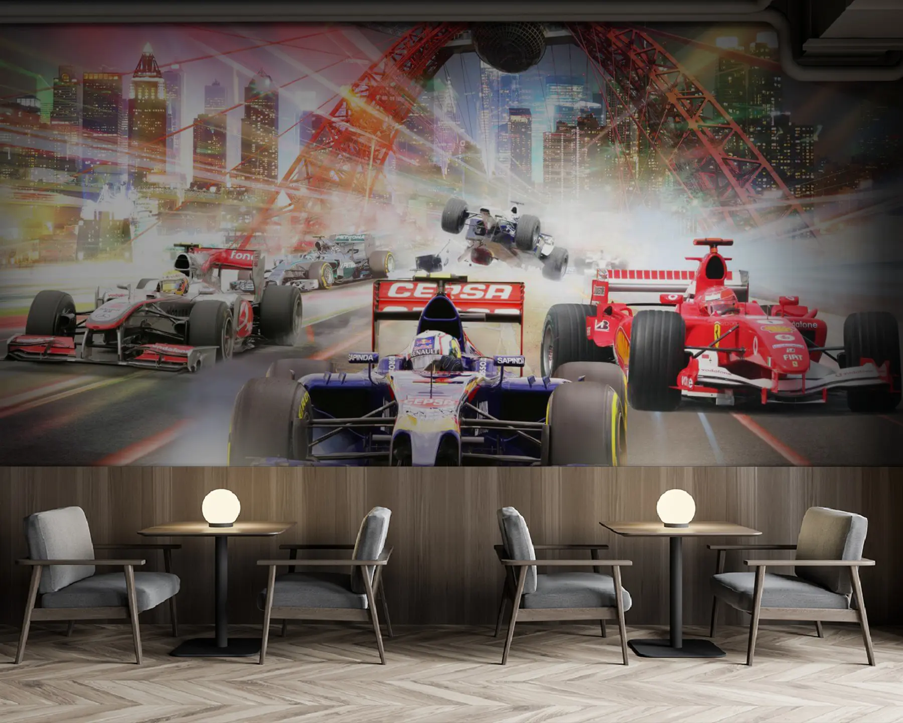 Фототапет Джанта, гума и кола u64439