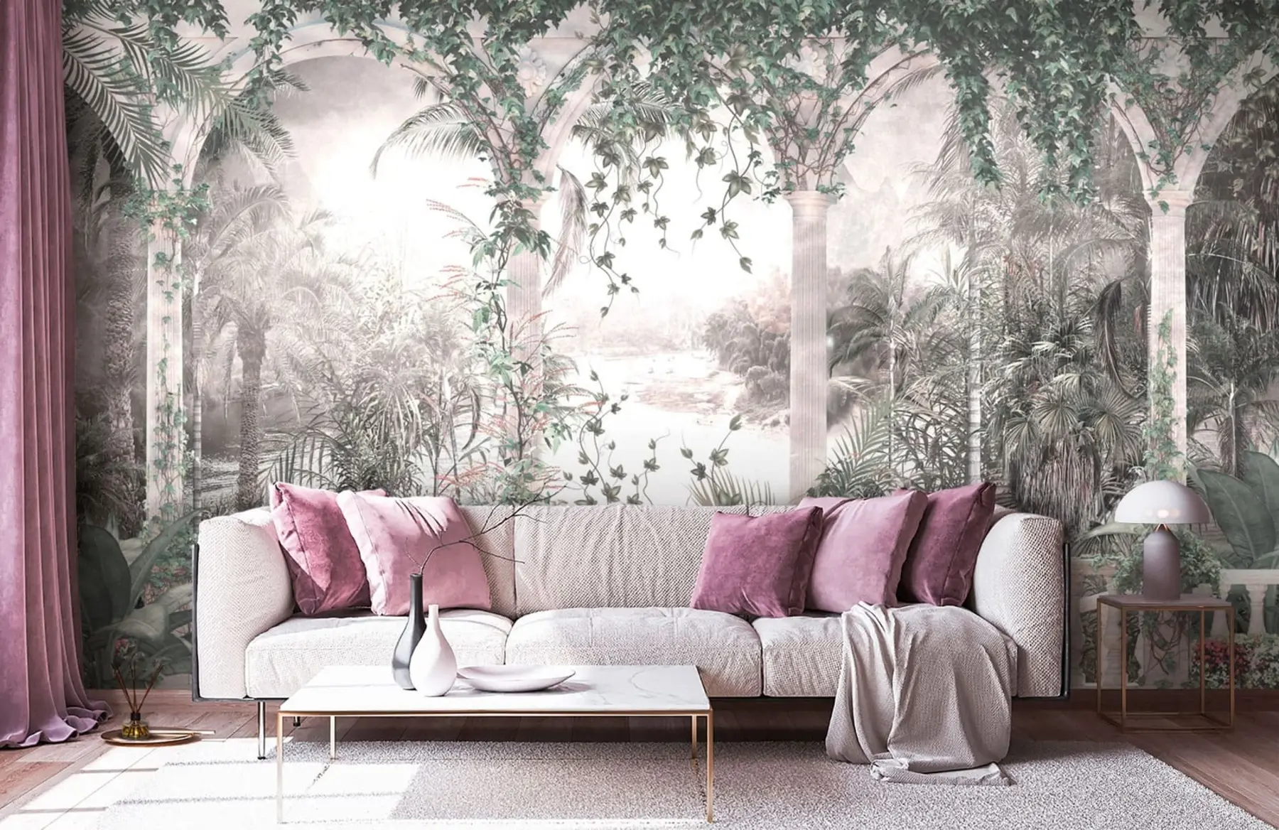 Фототапет Древни арки в градината u94141